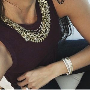 Stella & Dot Gold Sutton Necklace